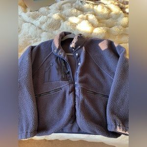 Free people hit the slopes fleece jacket